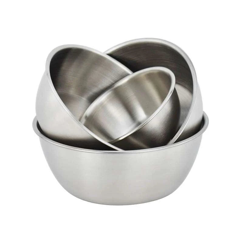 Stainless Steel Bowl- 14cm Round Edge