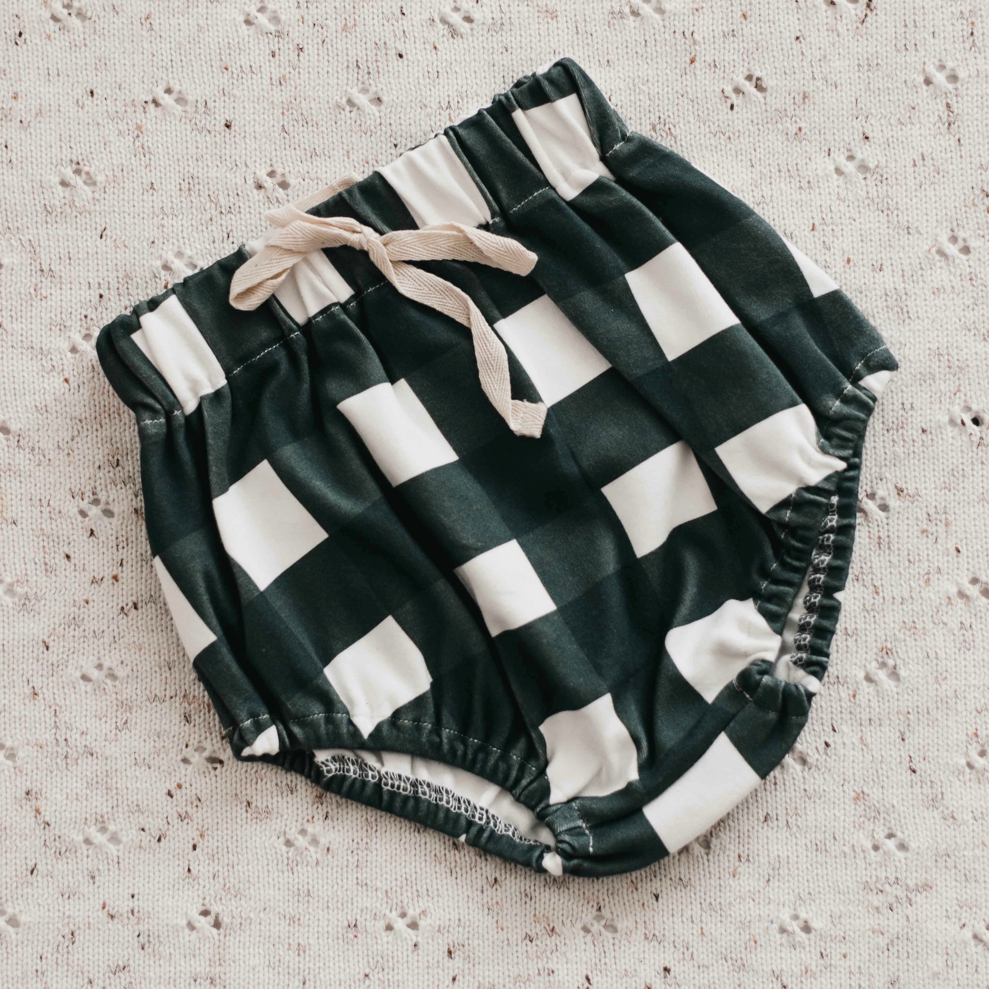 Green Gingham Bloomers