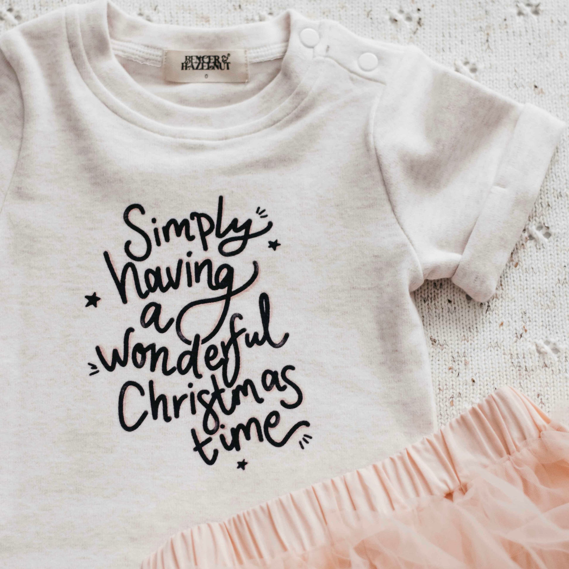 Wonderful Christmas Time Tee/Bodysuit