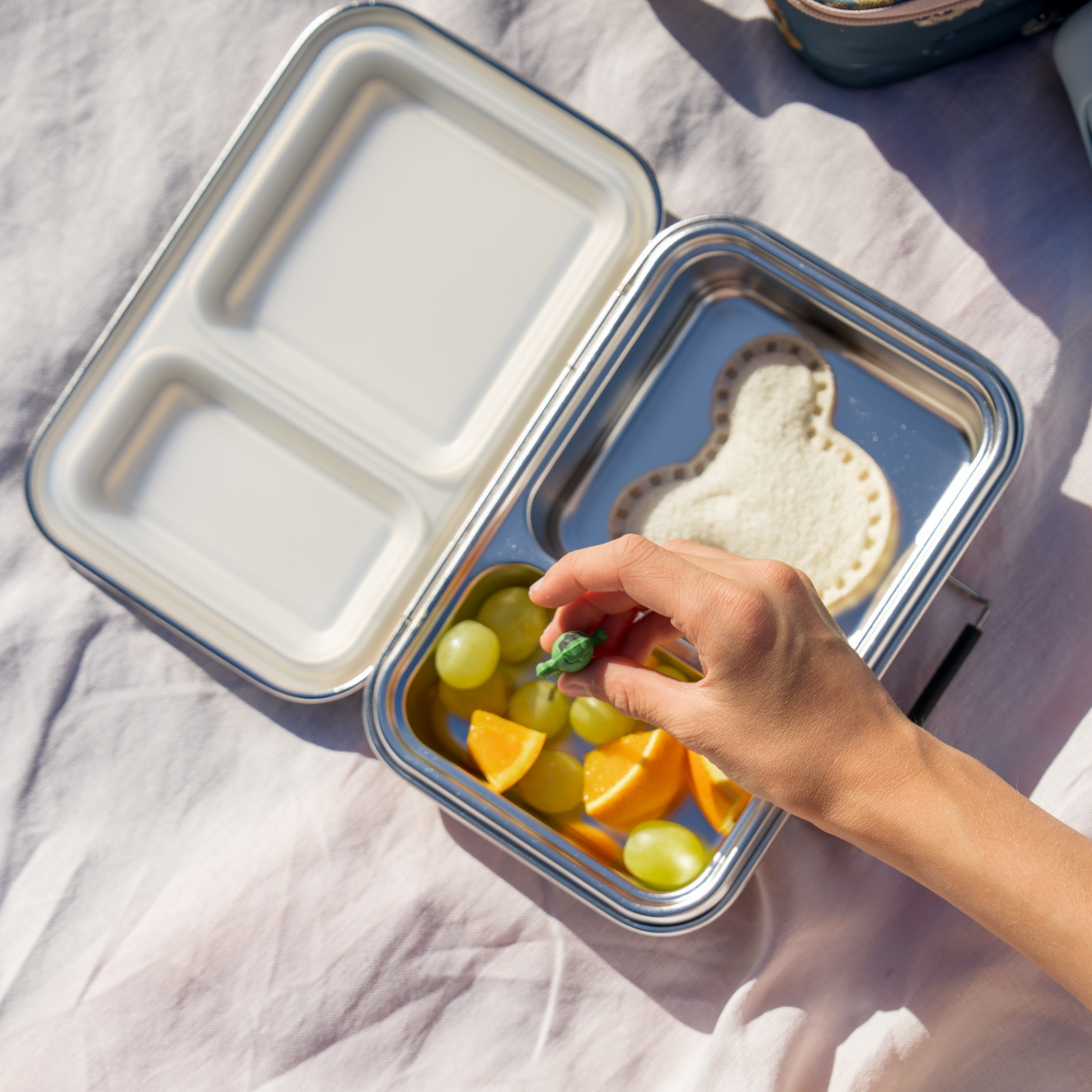 Stainless Steel Duo Bento