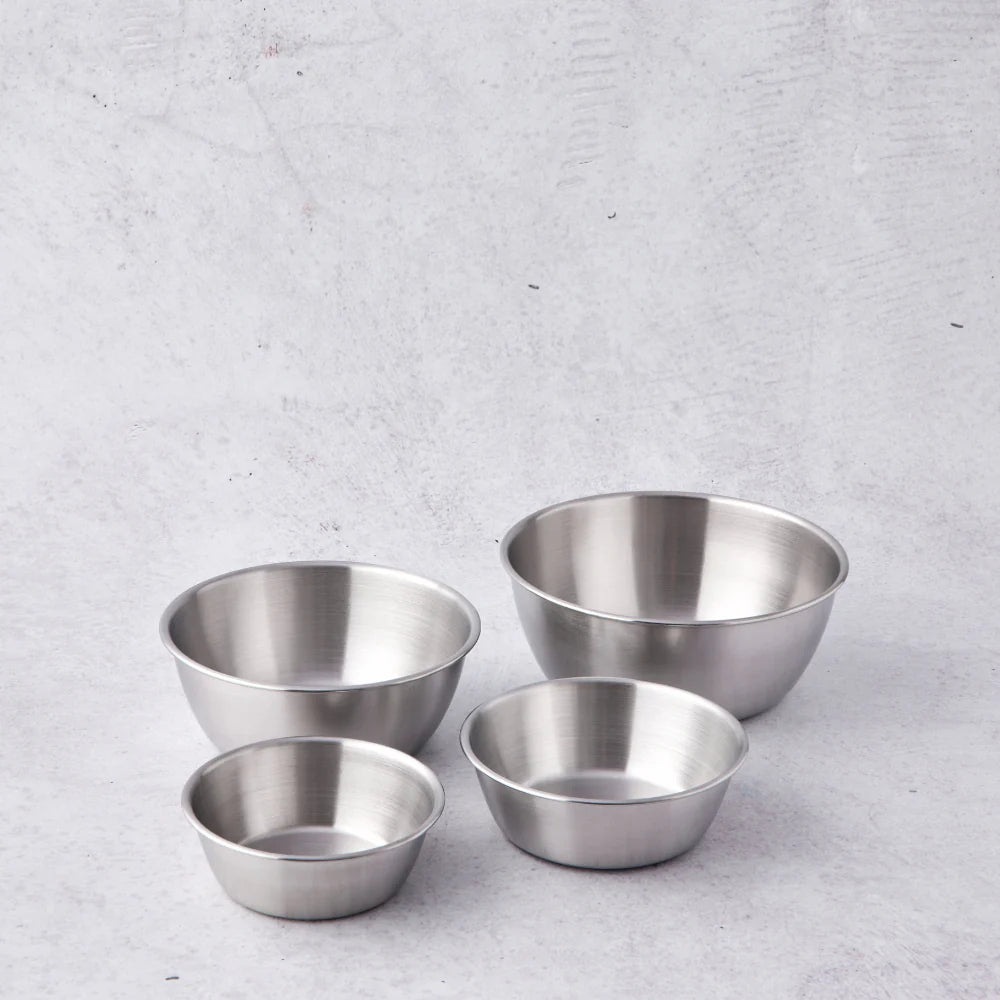 Stainless Steel Bowl- 14cm Round Edge