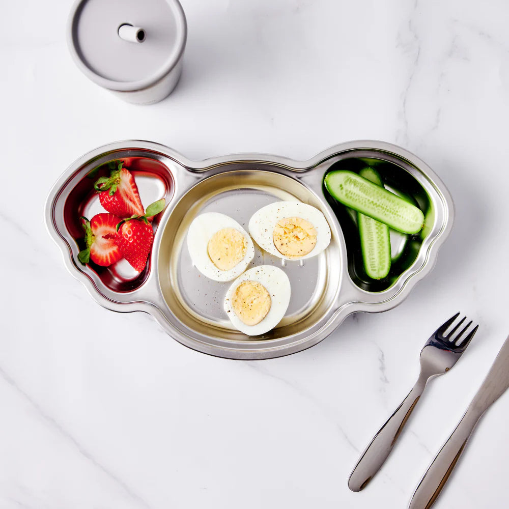 Stainless Steel Divided Plate- Koala