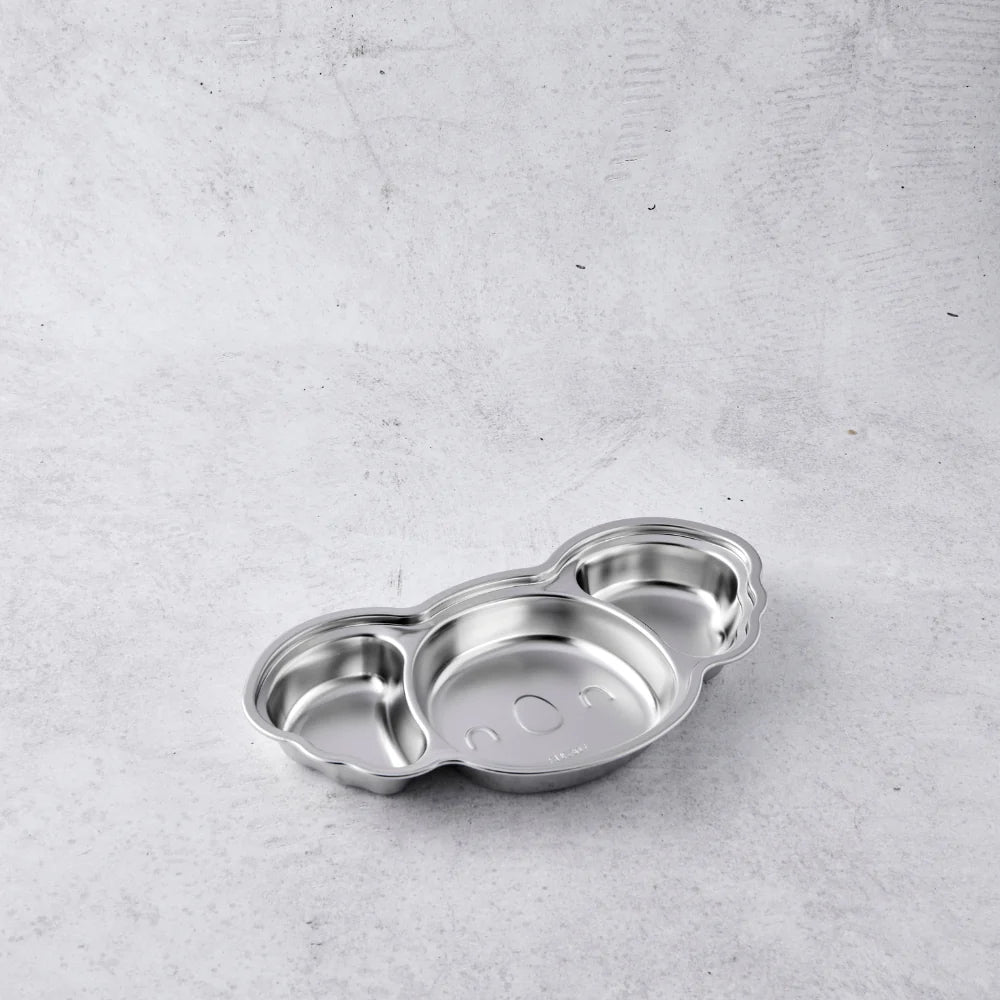 Stainless Steel Divided Plate- Koala