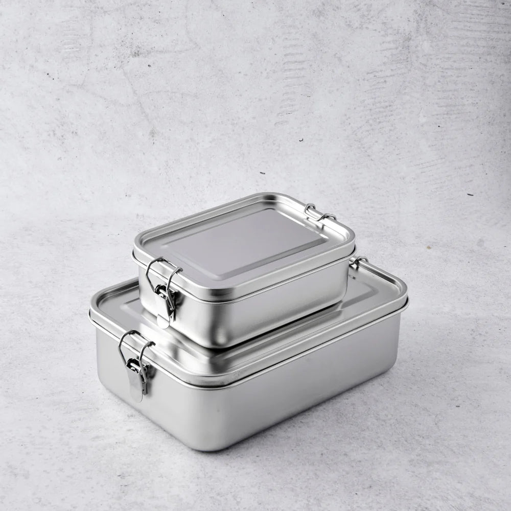 Stainless Steel Lunch Box- Extra Large 2400ml