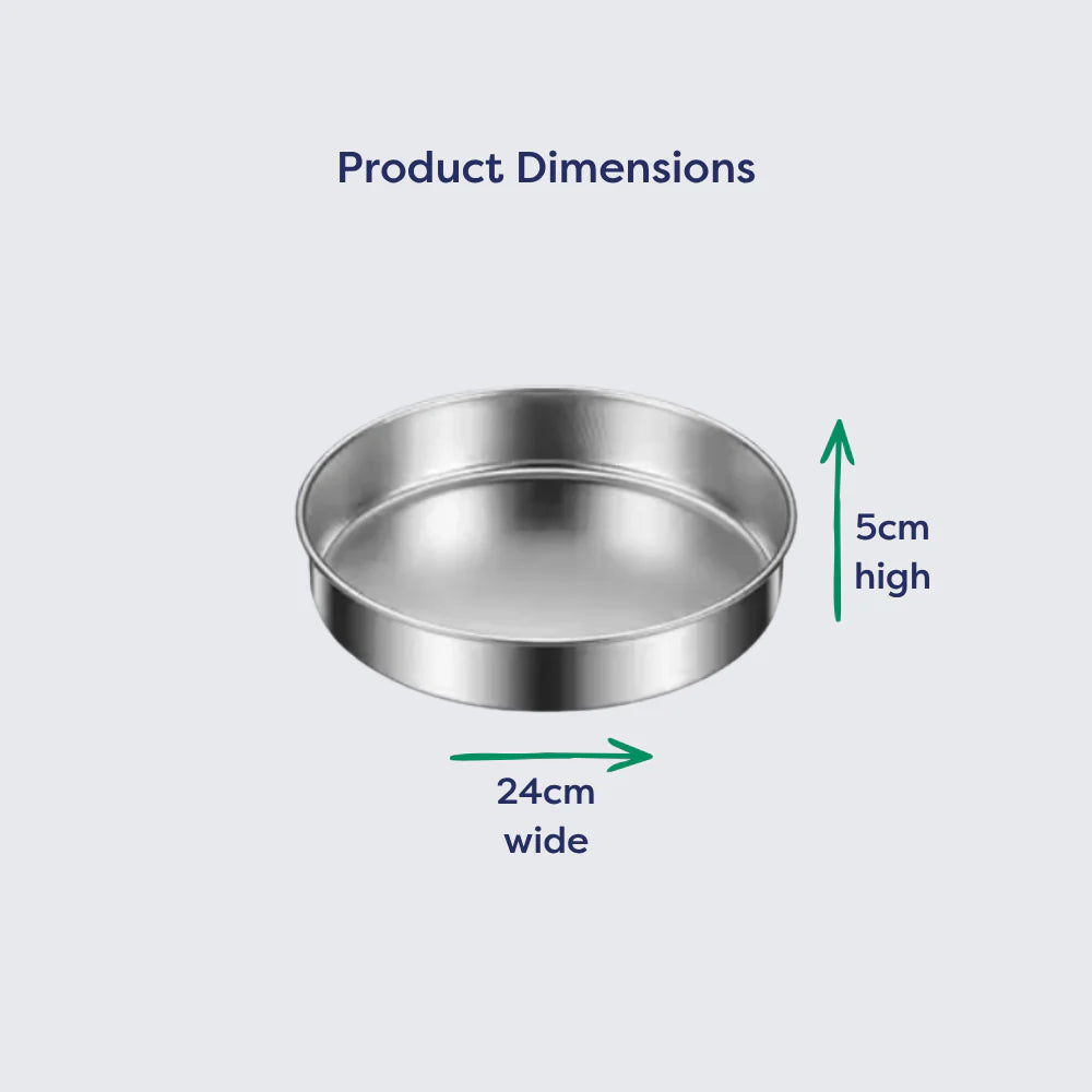 Stainless Steel Round Cake Pan